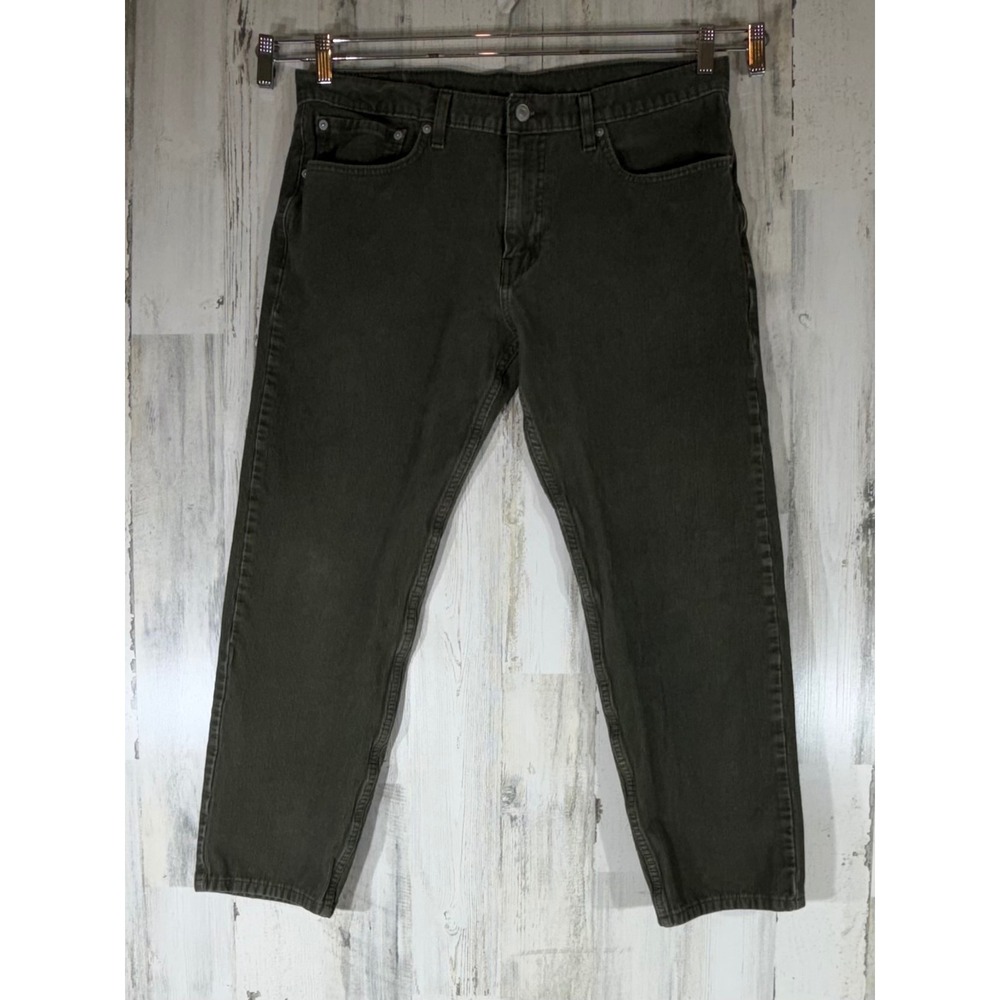 Levis 502 Pants 36x30 (fit 36x26.5) Olive Green Corduroy Minimalist Granola READ